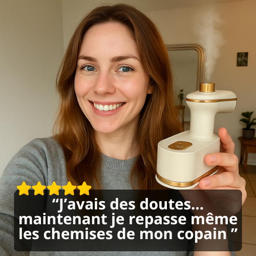 Nuvevax™ Mini Steamer – Elegância e Eficiência em Viagem