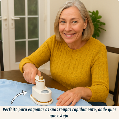 Nuvevax™ Mini Steamer – Elegância e Eficiência em Viagem