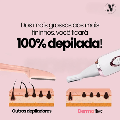 Depilador Elétrico 4 em 1 - DermaFlex®